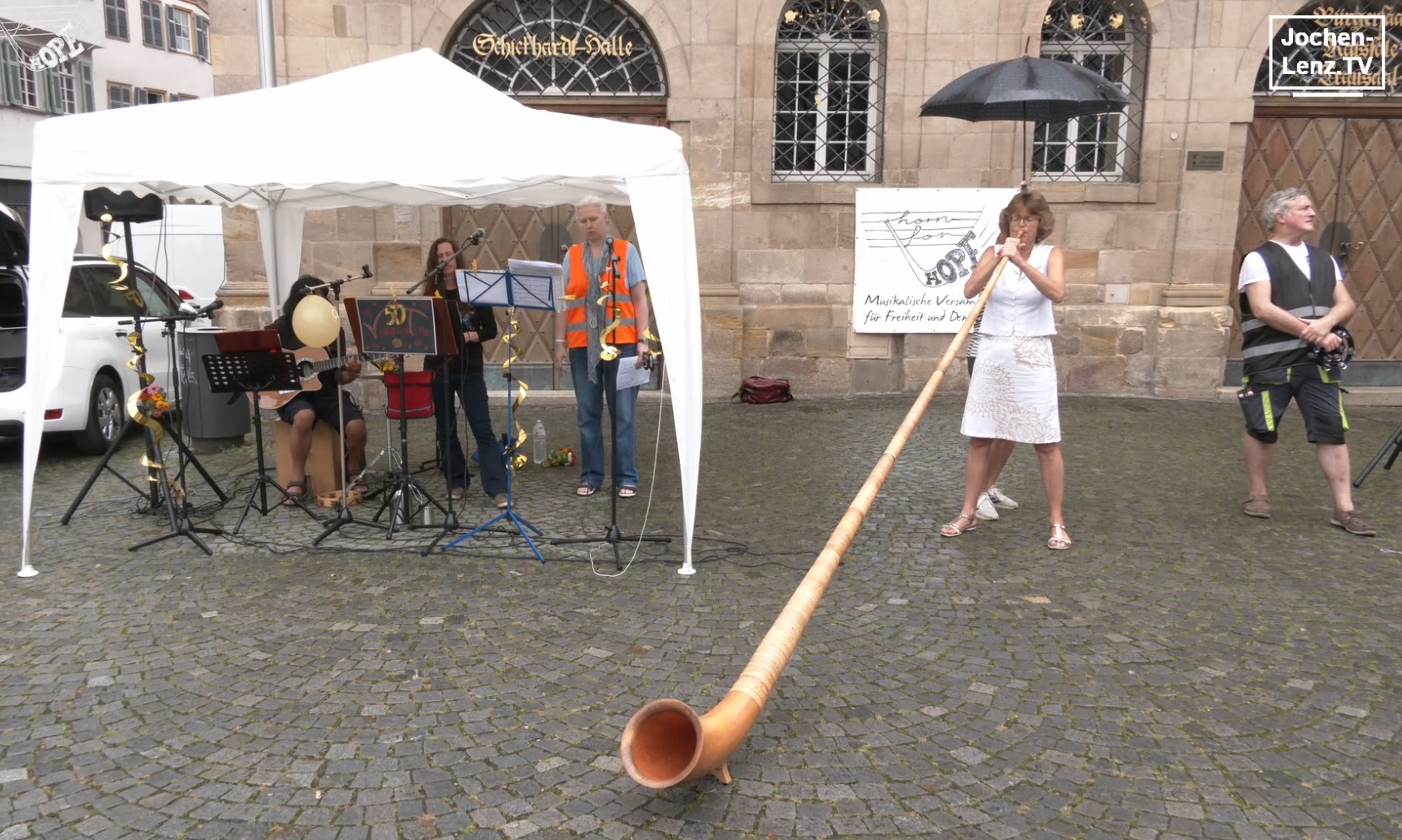 Esslingen/N. 18.8.2024 - Musikalische Versammlung für Freiheit und Demokratie-HORN FOR HOPE (FULL)